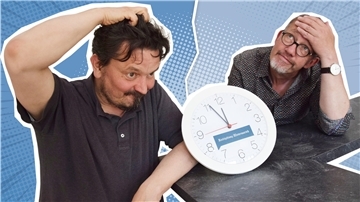 Wer noch welche hat, rauft sich die Haare; alle anderen klatschen sich die Hand vor die Stirn: Bei der Challenge ist es 5 vor 12, und auf den Waagen von Jens Schönig und Detlef Glückselig tut sich nichts.