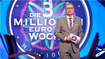 „Wer wird Millionär“ kehrt aus der Sommerpause zurück - mit einer Spezialausgabe der Quizshow. Von Montag an bittet Moderator Günther Jauch zur „Drei-Millionen-Euro-Woche“.
