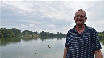 Wilfried Wilcke, Vorsitzender des Butjadinger Fischereivereins, ist momentan zufrieden mit der Qualität der Gewässer, die vom Verein gepachtet wurden.