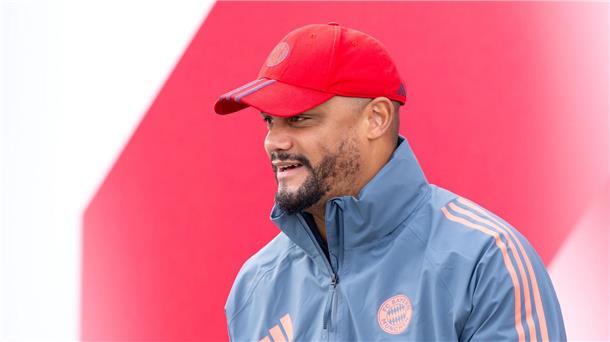 Kompany-Ratschlag an Teenie Karl - und an Nagelsmann? Will die Siegesserie fortsetzen: Bayern-Trainer Vincent Kompany.