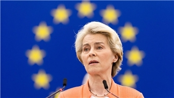 Will unter anderem den Verbrauch von Pestiziden bis 2030 halbieren und beschädigte Naturlandschaften wieder herstellen: Ursula von der Leyen.