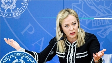 Will verhindern, dass sich noch Flüchtlinge und Migranten auf den Weg von Nordafrika in Richtung Süditalien machen: Giorgia Meloni.