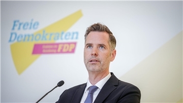 Will weiterhin die FDP-Fraktion im Bundestag führen: Christian Dürr.