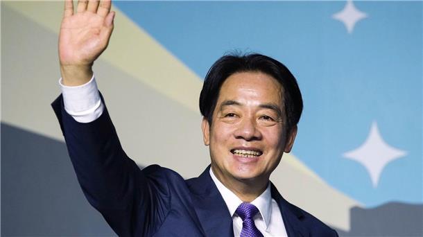 Taiwan wählt China-Kritiker zum Präsidenten William Lai holte bei der Präsidentenwahl in Taiwan 40,05 Prozent der Stimmen.
