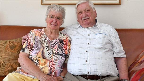 Wilma und Albert Behrens feiern heute ihre diamantene Hochzeit.