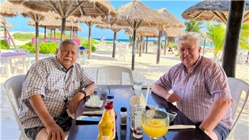 Wir haben im Kreise der Familie und Freunden einige tolle Tage auf Cozumel verbracht.