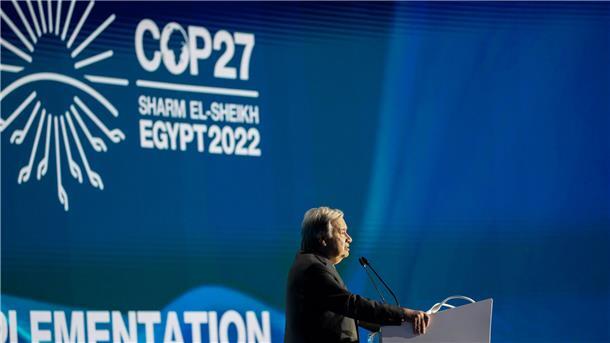 „Wir kämpfen den Kampf unseres Lebens - und sind dabei zu verlieren“: António Guterres.