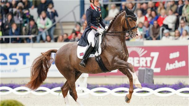 Tierquälerei: Olympiasiegerin Dujardin für ein Jahr gesperrt Wird nicht bei Olympia in Paris dabei sein: Charlotte Dujardin.