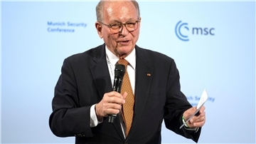 Wolfgang Ischinger bei seiner Abschlussrede zur Münchner Sicherheitskonferenz im vergangenen Jahr.