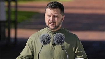 Wolodymyr Selenskyj, Präsident der Ukraine.
