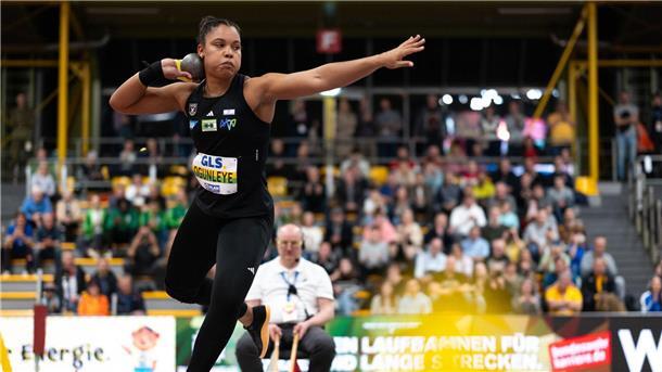 Gelassenheit statt Last: Ogunleye peilt Hallen-EM-Gold an Yemisi Ogunleye vertraut in Apeldoorn auch auf ihre mentale Stärke.