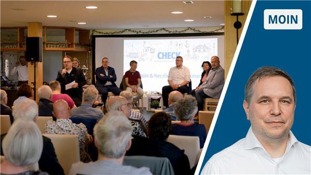 Podiumsdiskussion der NORDSEE-ZEITUNG in Sievern.