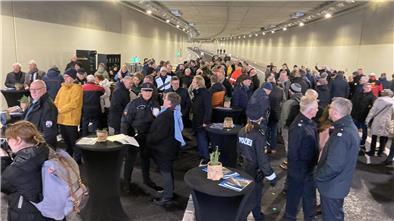 Bremerhavens Hafentunnel ist eröffnet - So lief die offizielle Freigabe Hafentunnel-Eröffnung