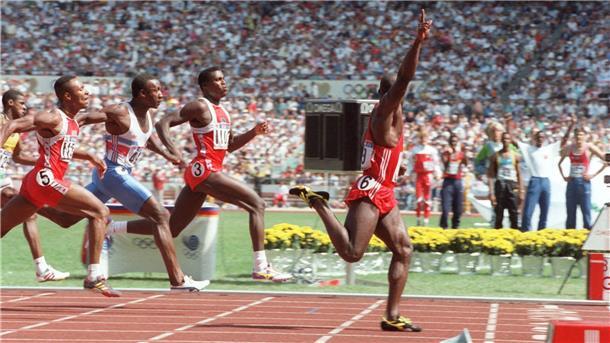 Trump, Millionen und Medizin: Umstrittene Doping-Spiele Zu früh gejubelt - Ben Johnson wurde damals des Dopings überführt