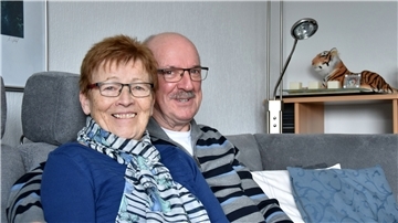 Zuhause und Heimat: Alojzija und Klaus Wilmes leben in Spaden. In ihre Heimat Slowenien reist die 76-Jährige immer wieder gerne.