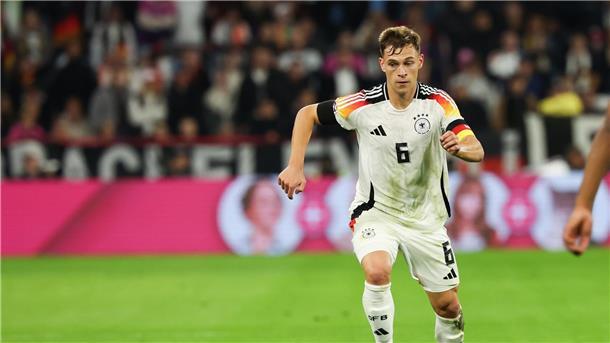 Kimmich zum 100. - Gute Portugal-Bilanz Zum 100. Mal für Deutschland: Kapitän Joshua Kimmich.
