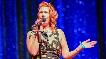 Zum 25. Mal fanf der Gesangswettbewerb "Seebeck am Markt" statt. Nadja Hayduk gewinnt mit "What Difference A Day Makes".
