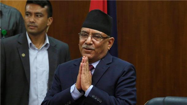 Nepal: Ex-Rebellenführer als Premierminister vereidigt Zum dritten Mal Premierminister des Landes: Pushpa Kamal Dahal.