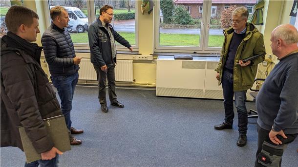 Abnahme der neuen Raumluftfilteranlagen in der Grundschule Bokel