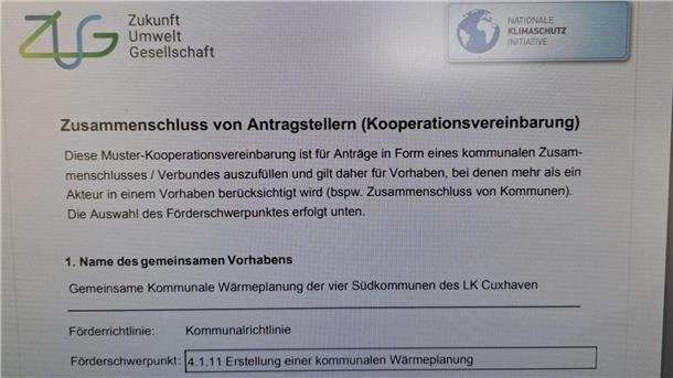 Zusammen ist man stark. Mit dieser Kooperationsvereinbarung bestätigen die Gemeinden Schiffdorf, Hagen, Beverstedt und Loxstedt ihr gemeinsames Vorgehen bei der Wärmeplanung. 