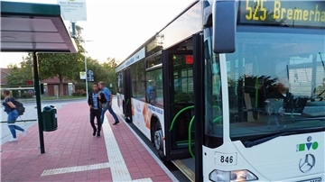 Zwischen Bad Bederkesa und Bremerhaven gibt es eine Busverbindung, die regelmäßig fährt. Das ist längst nicht überall im Kreis Cuxhaven der Fall.