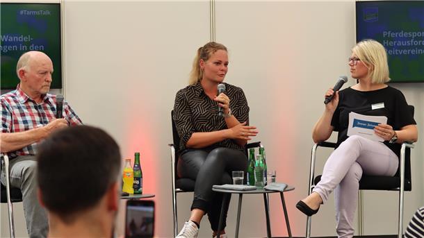 ZZ beim Tarms-Talk bei der Tarmstedter Ausstellung.